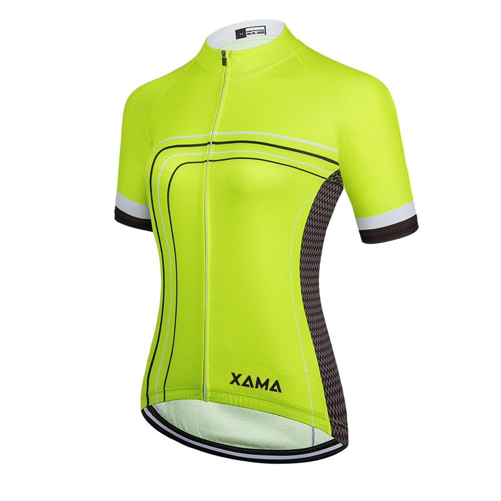 Camisa de Ciclismo Feminina