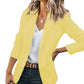 Blazer Feminino Manga Longa